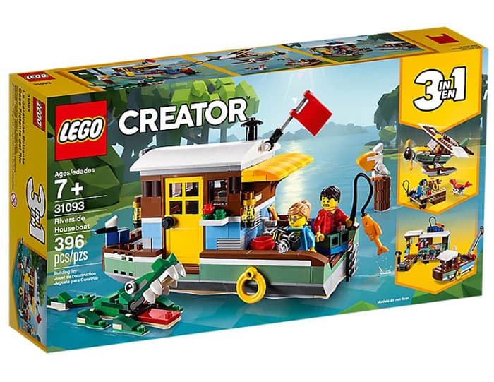 LEGO® Kocke Creator 3u1 - Kuća na brodu 31093