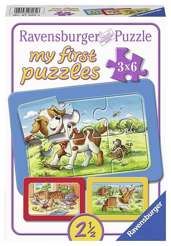 Ravensburger Moj prvi puzzle - Moji ljubimci 07062