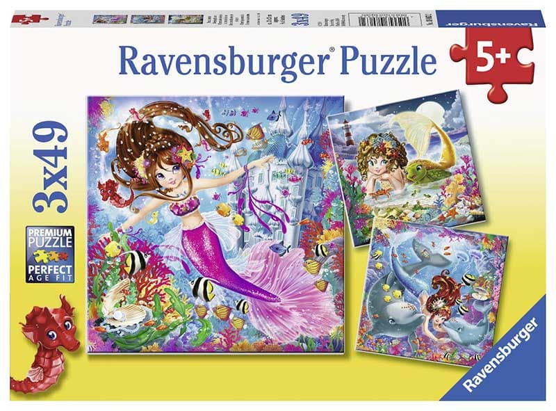 Ravensburger Puzle 3x49 delova - Sirene 08063