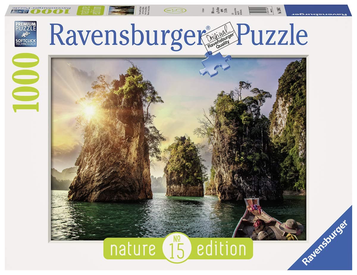 Ravensburger Puzzle 1000 delova - Nature edition - Three Rocks in Cheow, Thailand