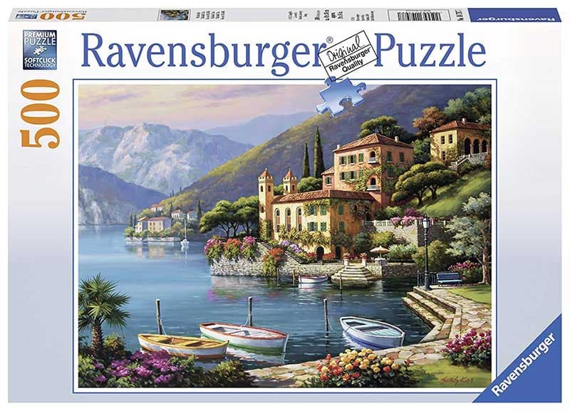 Ravensburger Puzzle 500 delova - Pogled na Vilu Bella Vista, Italija 14797