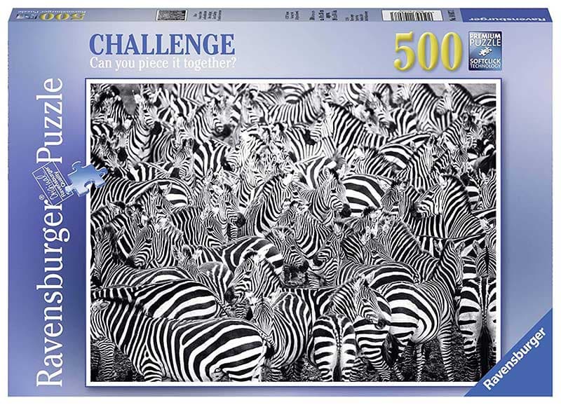 Ravensburger Puzzle 500 delova - Zebre slagalica izazov 14807