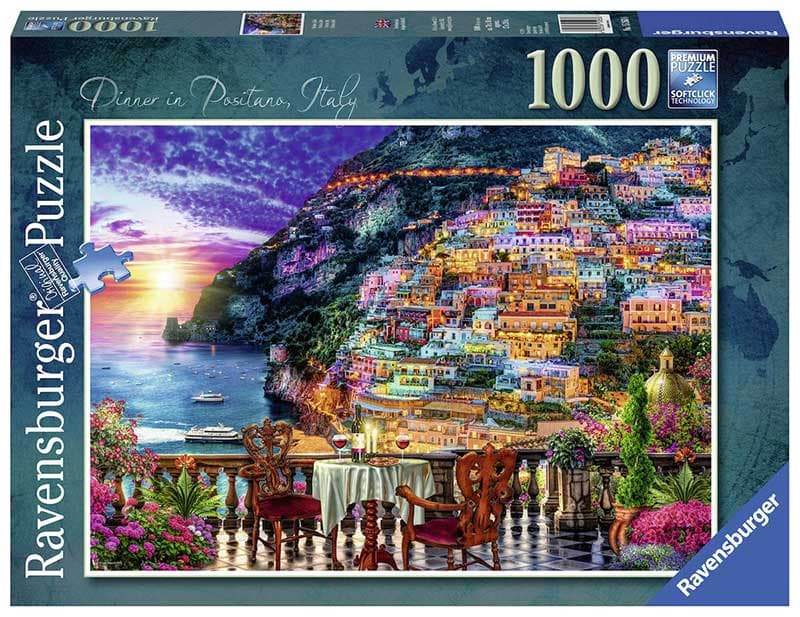 Ravensburger Puzzle 1000 delova - Večera sa pogledom na Positano, Italija
