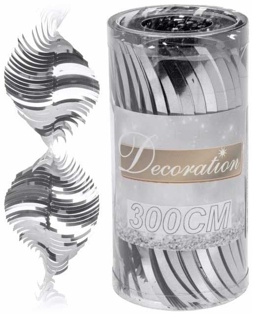 Novogodišnja girlanda boje srebra 3m CAA626210