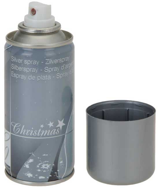 Sprej za novogodišnju dekoraciju Srebrni 150ml