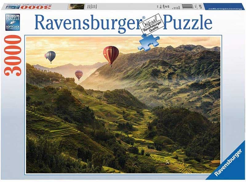 Ravensburger Slagalica 3000 delova - Terasasta pirinčana polja u Aziji 17076