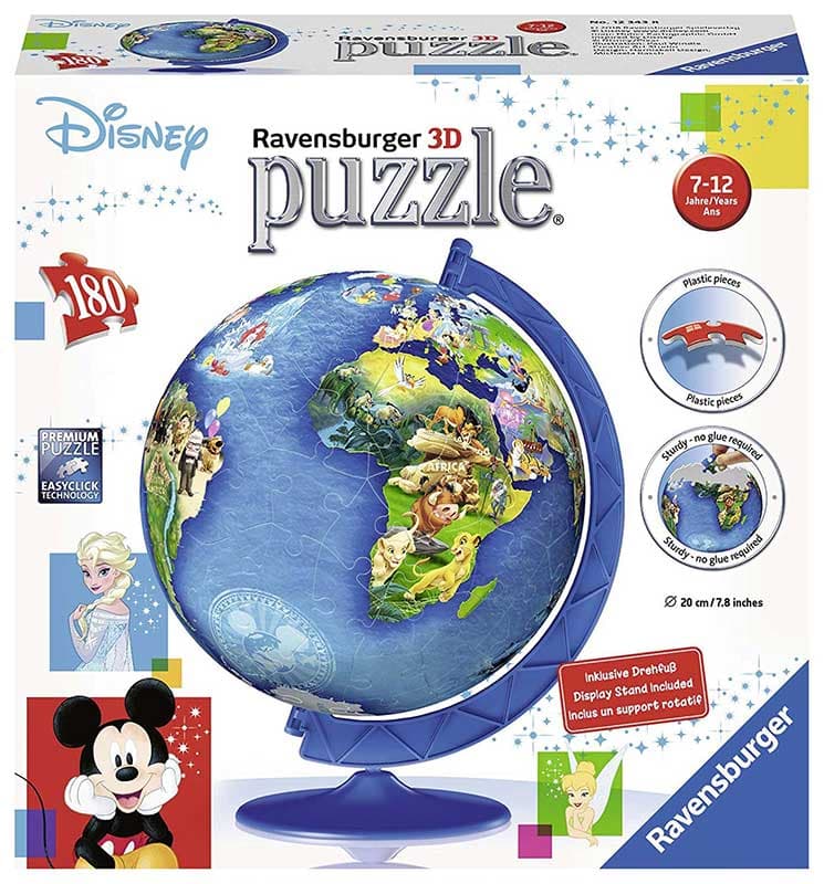 Disney Globus od puzli Ravensburger 12343
