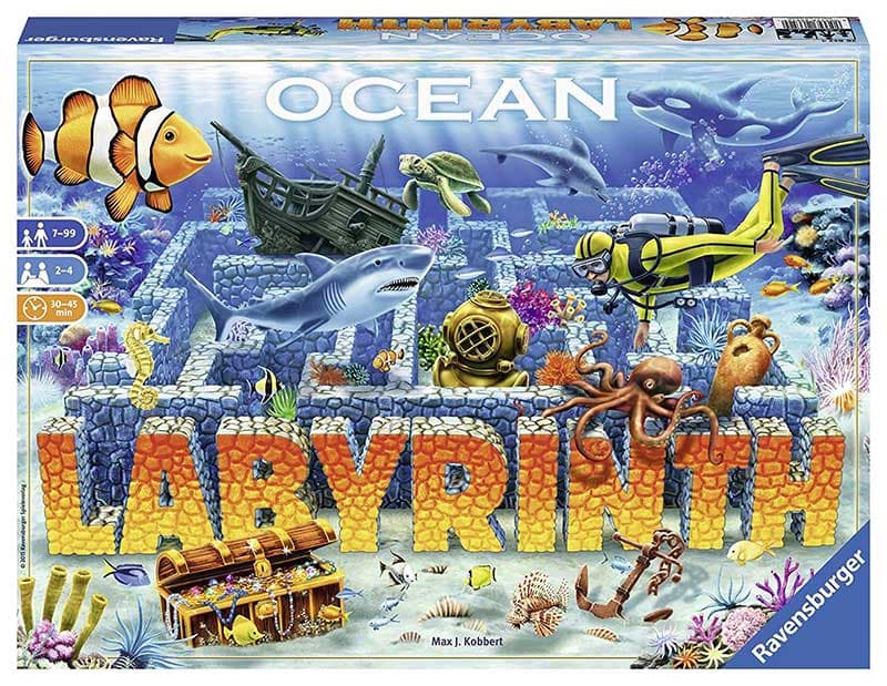 Društvena igra Lavirint - Okean - Ravensburger 26652