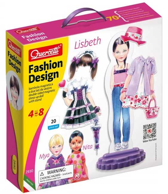 Quercetti Set Obuci Lutku Lisbeth