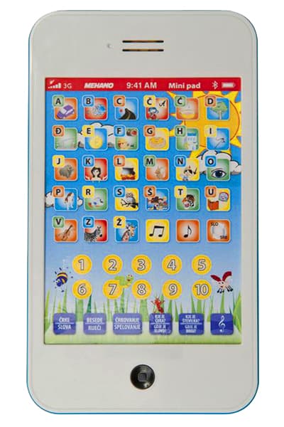 MEHANO Interaktivna igračka tablet MINIPAD E285 - slovenački, srpski
