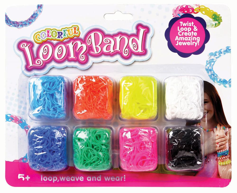 LOOM BAND Set za izradu narukvica 1600 gumica 16979