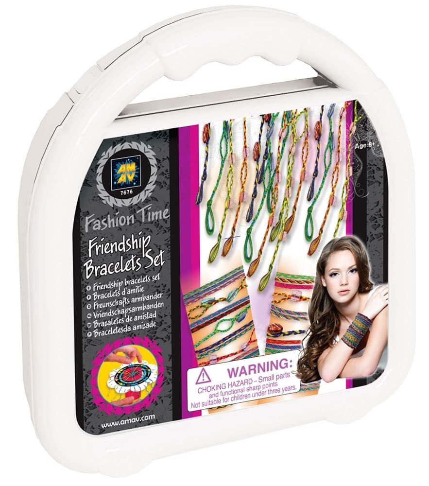 AMAV Fashion Time Friendship Bracelets Set 7676 - Set za izradu narukvica prijateljstva