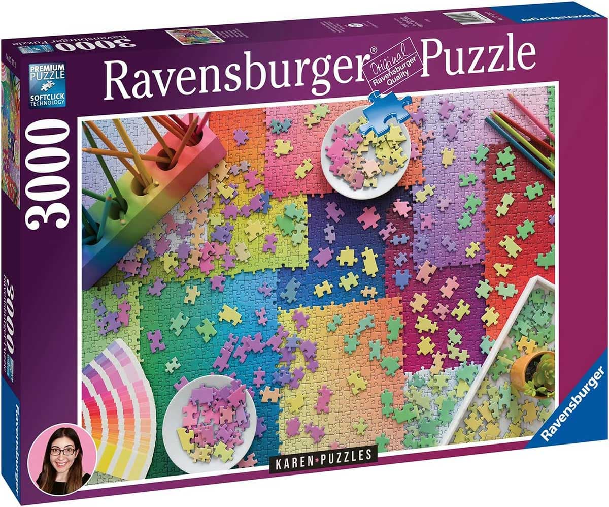 Puzle na puzlama od puzli 3000 delova Ravensburger 17471