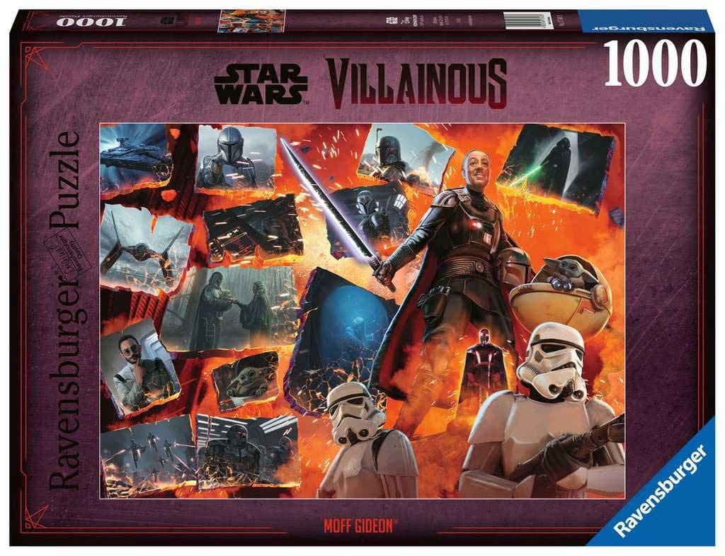 Puzzle slagalica 1000 delova Moff Gideon Star Wars Villainous Ravensburger 17343