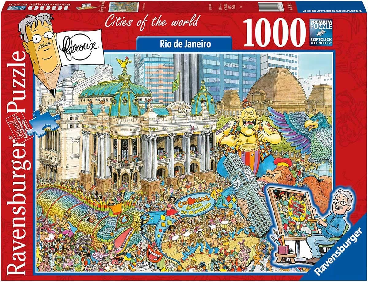 Puzzle slagalica 1000 delova Rio de Žaneiro - Fleroux Ravensburger 16194