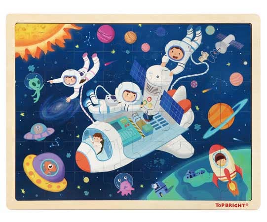 Top Bright Drvene puzzle 48 elemenata Svemir