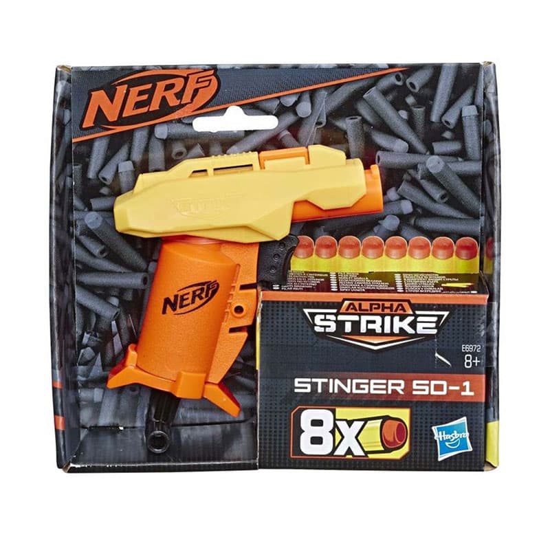 NERF Oružje sa municijom Pištolj ALPHA STRIKE STINGER SD1 E6972