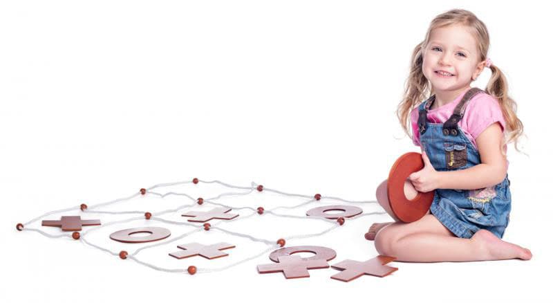 Društvena igra Veliki Iks-Oks Woodyland 91414