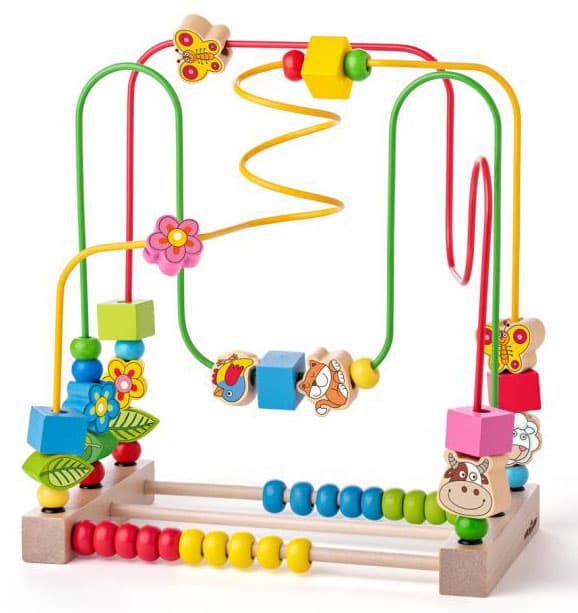 Lavirint nizalica sa abakusom Woodyland 91932