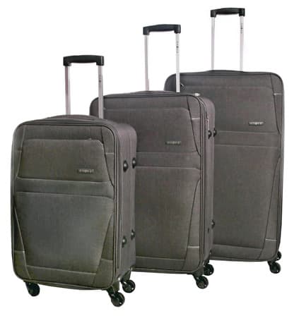 Enova Komplet kofera 55/69/79cm Doha Grey 521140