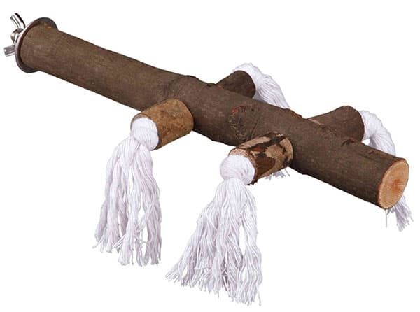 Drvena prečka za kavez sa kanapom 20cm Trixie 5888