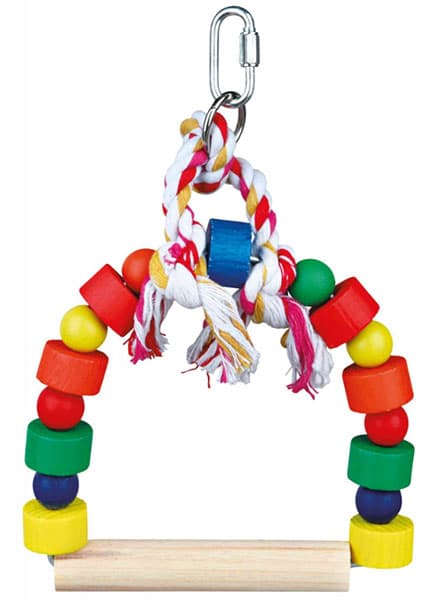 Šarena ljuljaška za kavez za ptice Trixie 5828