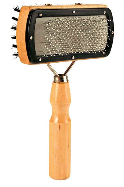 Dvostrana četka za pse sa kovrdžavom, svilenkastom i dugom dlakom Trixie 2305