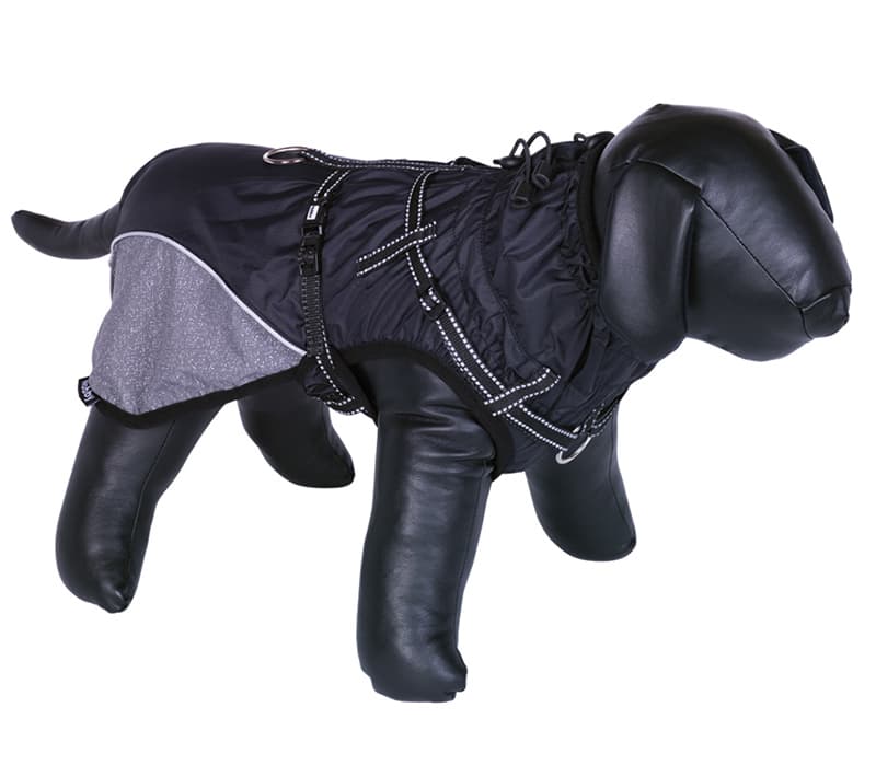 Nobby Kabanica sa amom za pse Akam Black leđa 36cm 65355