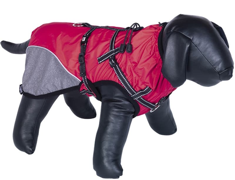 Nobby Kabanica sa amom za pse Akam Red leđa 44cm 65367