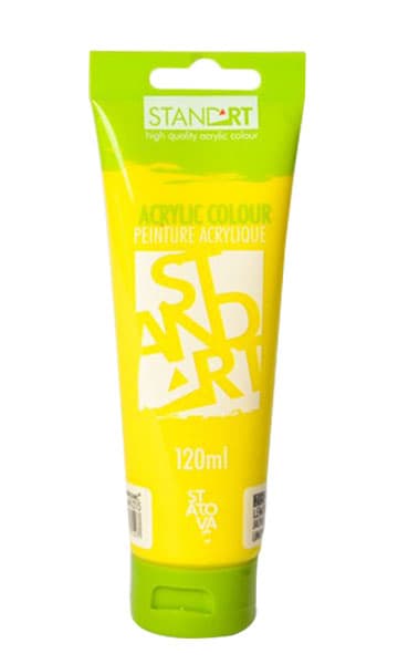 STANDART Akrilna boja Akrilik Limun žuta 120ml