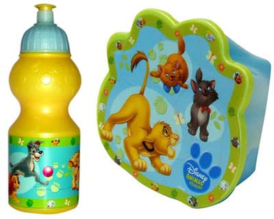 Disney Set za užinu Animal Friends - kutija i boca SR31373+SR33032