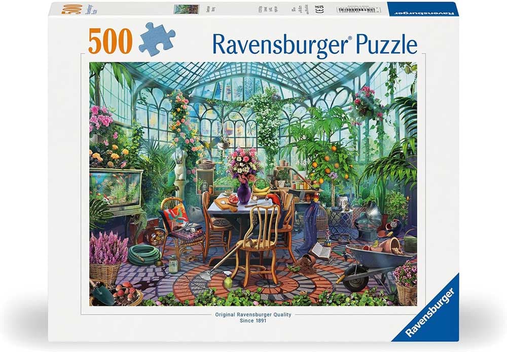 Ravensburger Puzzle 500 delova -  Jutra u staklenoj bašti