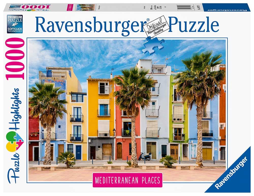 Puzzle 1000 delova Mediteranska Španija Ravensburger