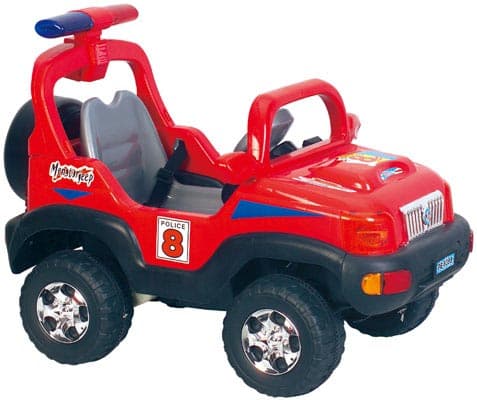 Džip na akumulator 201 crvene boje