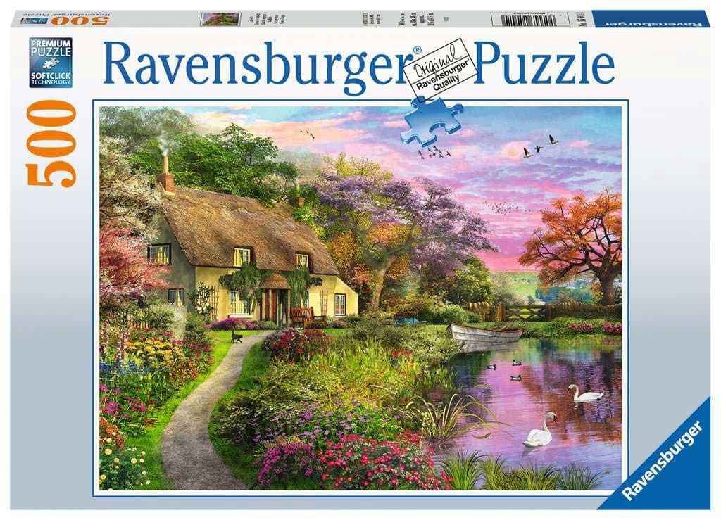 Puzzle 500 delova Seoska kuća Ravensburger 15041