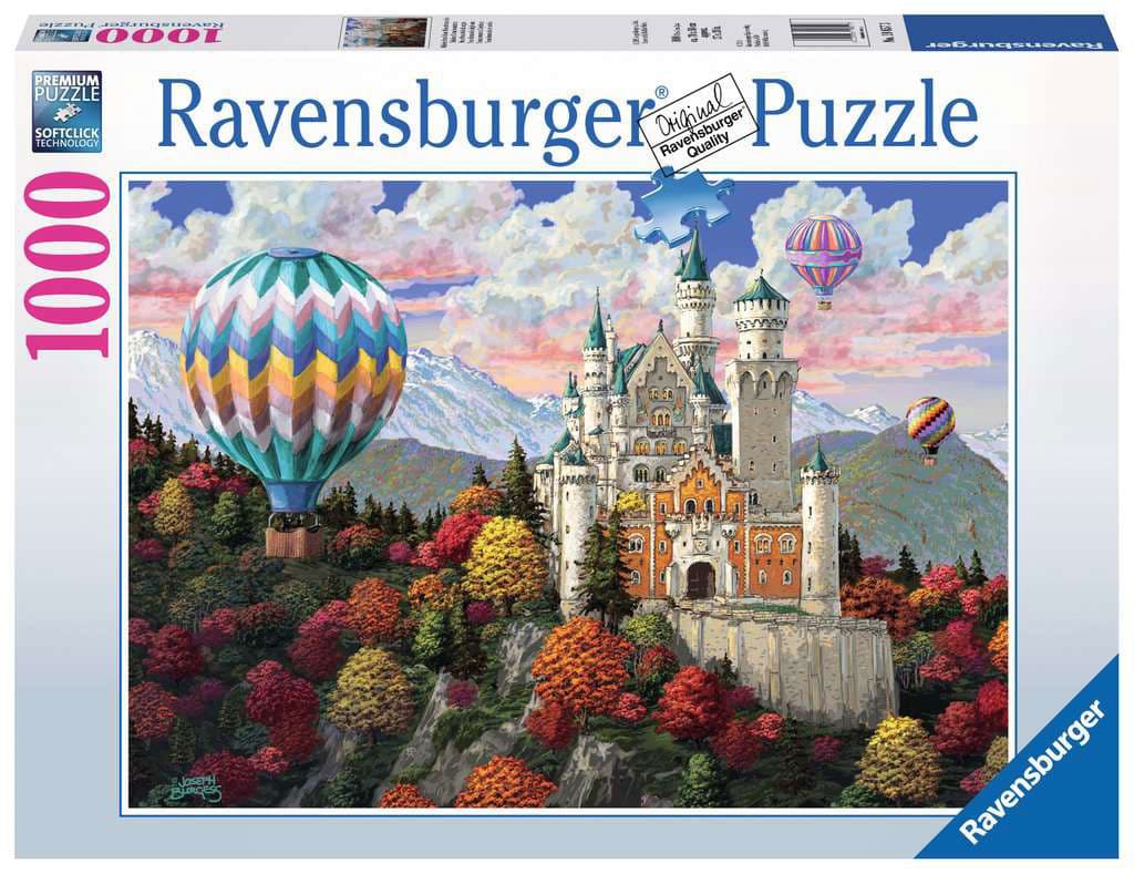 Puzzle Slagalica 1000 delova Sanjarenje u zamku Nojšvanštajn Ravensburger 19857