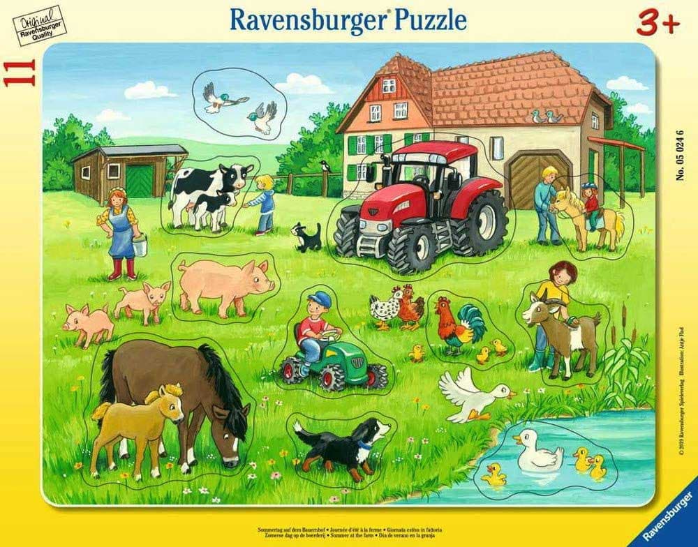 Uklapalica za decu Letnji dan na farmi Ravensburger 05024