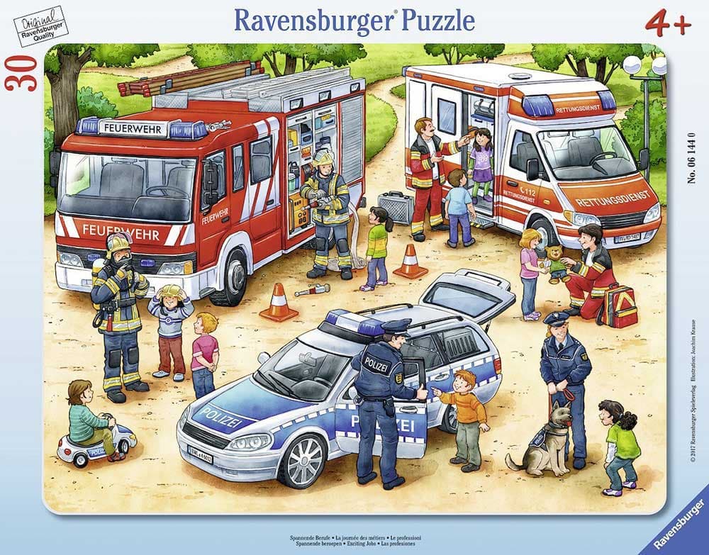 Puzzle slagalica 30 delova Uzbudljiva zanimanja Ravensburger 06144