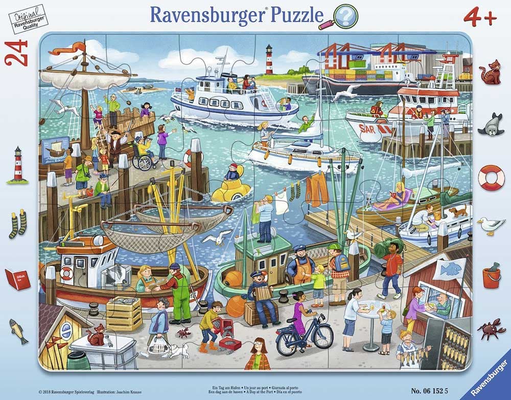 Puzzle slagalica 24 dela Dan u luci Ravensburger 06152
