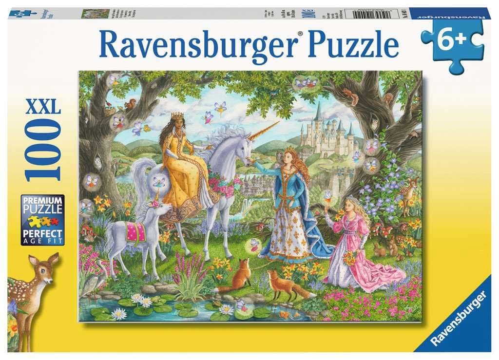 Puzzle 100 delova Zabava za princeze Ravensburger 10403