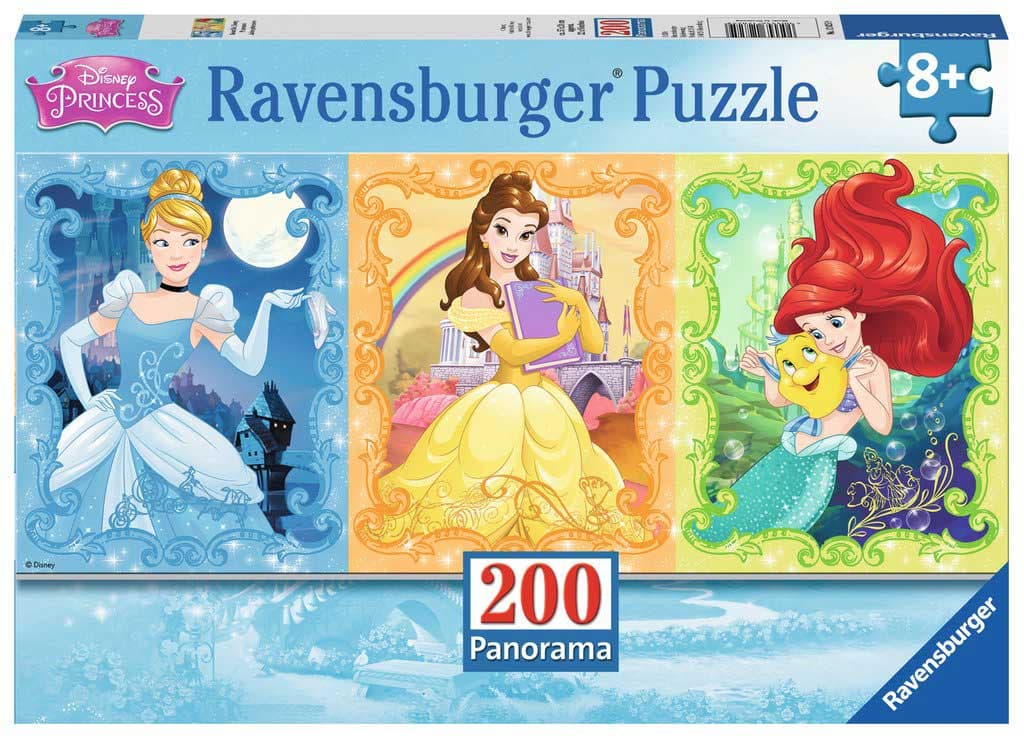Puzzle 200 delova Disney Princess  Ravensburger Panorama 12825