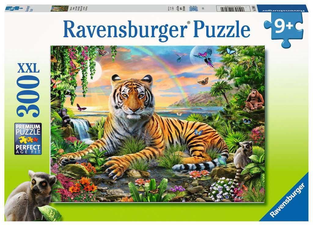 Puzzle 300 XXL delova Tigar u džungli Ravensburger 12896