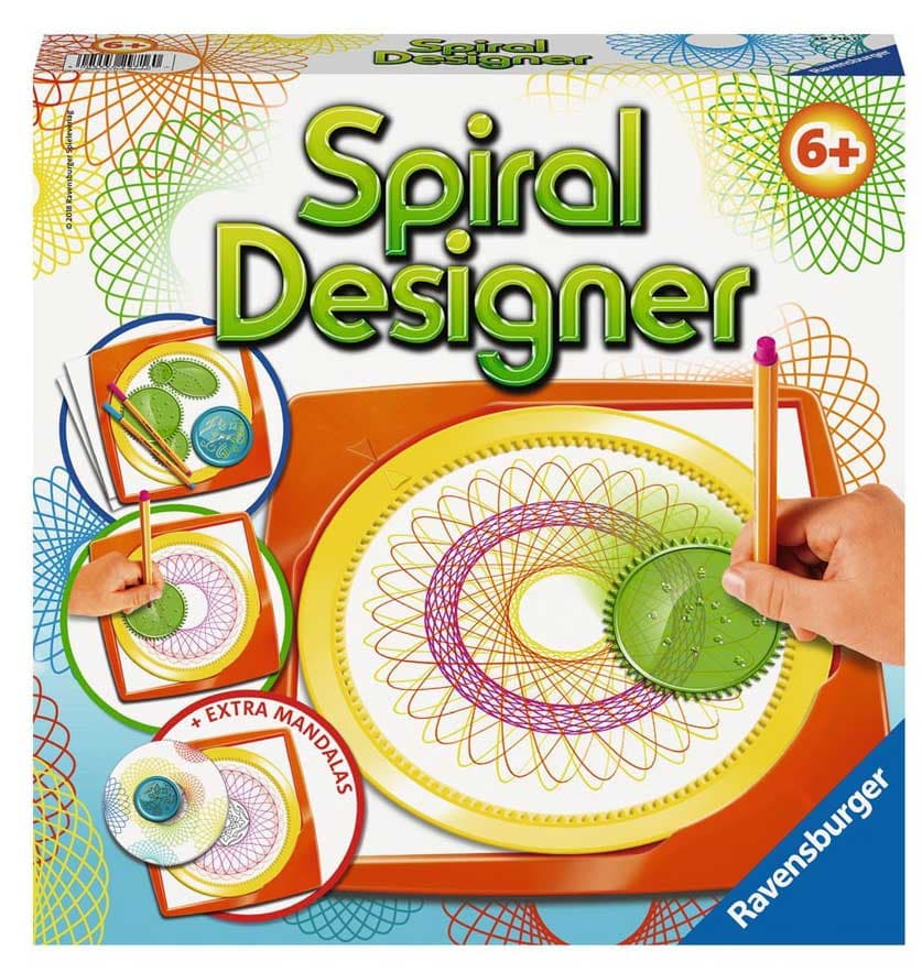 RAVENSBURGER Kreativna igračka Set za crtanje SPIRAL DESIGNER - Umetnik sa olovkom RA29716