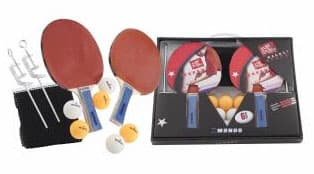 Set za stoni tenis reketi+loptice+mrežica MN18468