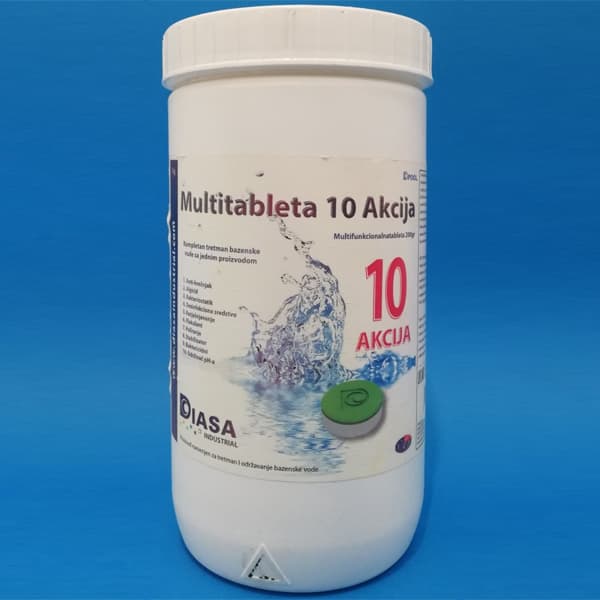 Multi tablete 10u1 Višenamensko sredstvo za tretman vode u bazenima 1kg