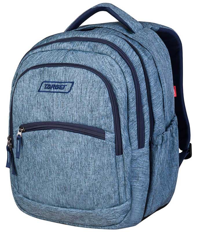 TARGET 2 u 1 - Ranac za školu CURVED Light Jeans 26647