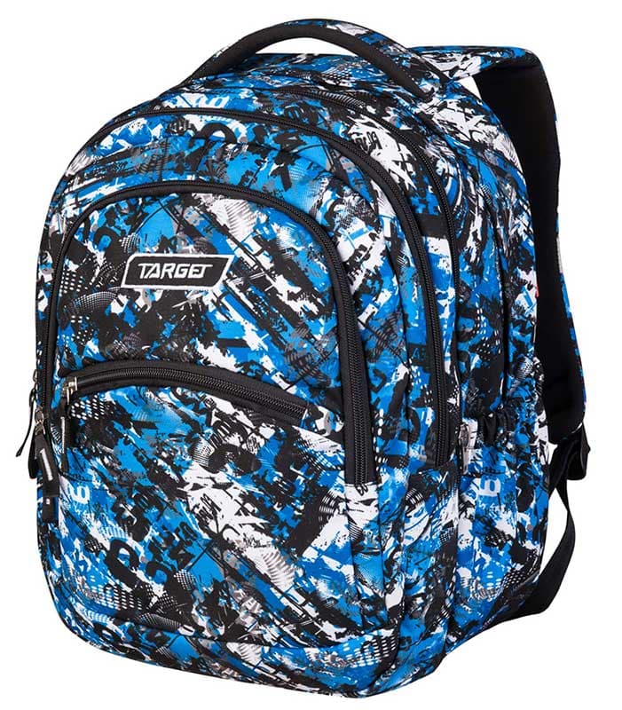 TARGET 2 u 1 - Ranac za školu CURVED Newspaper 26696