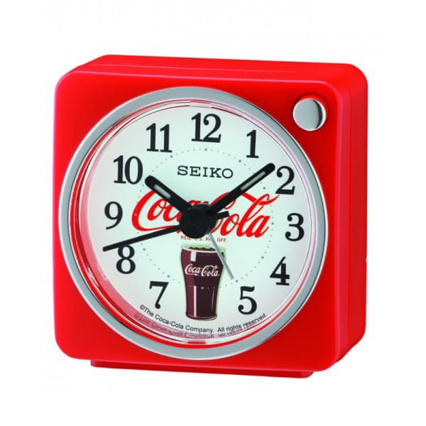 Seiko stoni sat budilnik Coca-Cola QHE905R