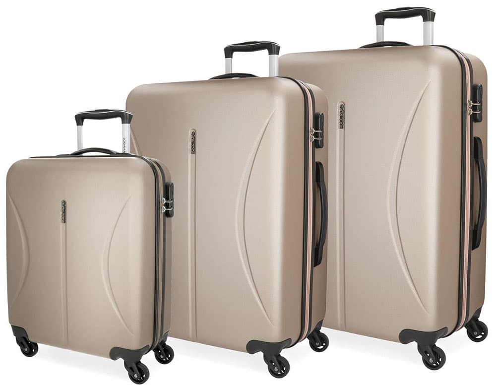 Koferi za putovanja Roll Road Camboya Champagne 55894