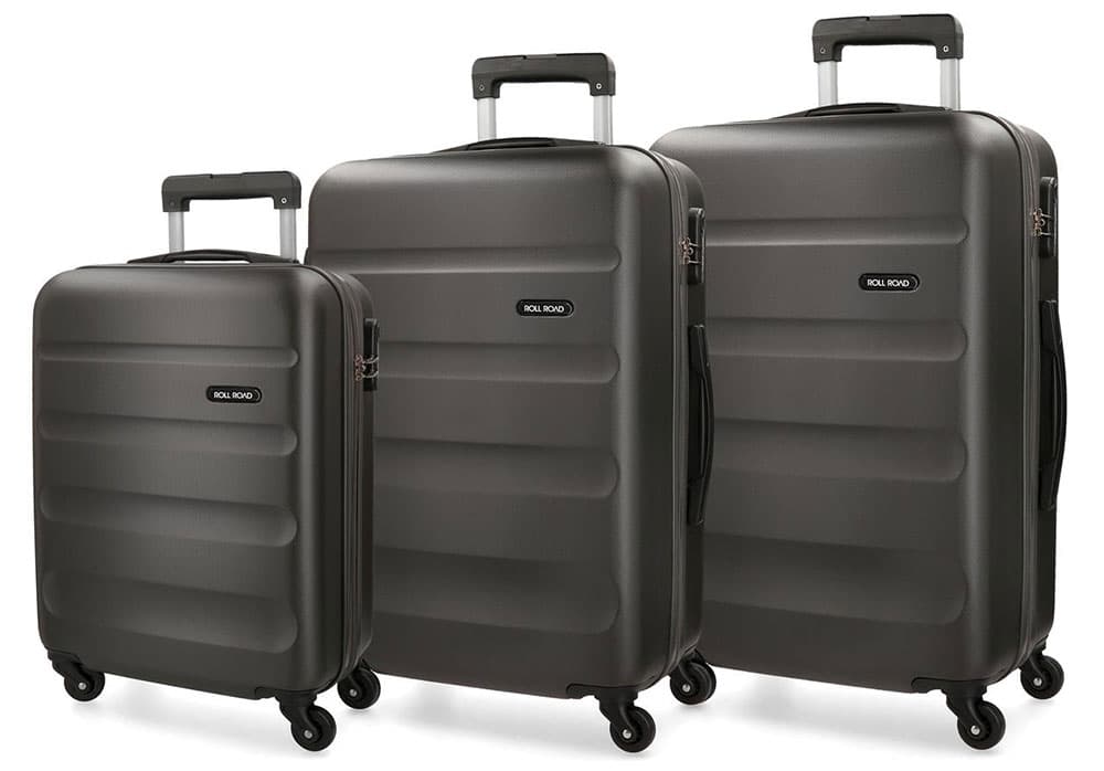 Komplet ABS kofera 75/65/55cm Roll Road Flex Anthracite 58494